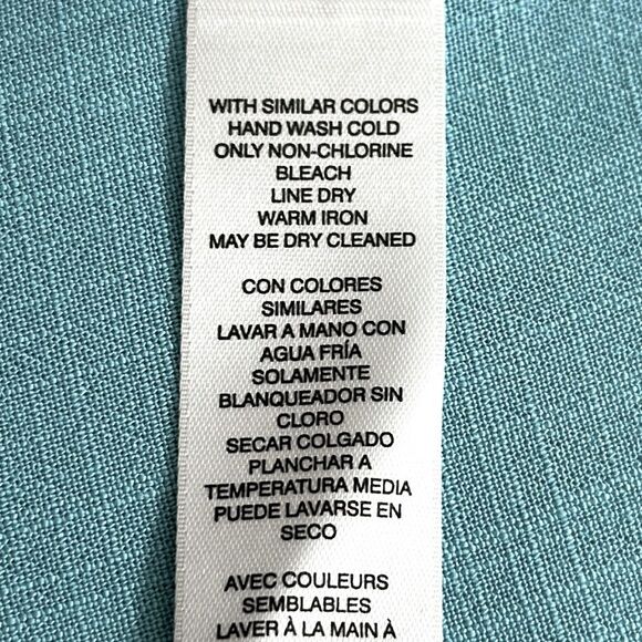 Chico’s Turquoise Blue Lightweight Cardigan Size 2 Large Size 12 - Picture 16 of 16